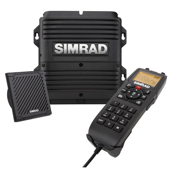 Simrad RS90S VHF Radio Black Box with AIS and Hailer 000-14531-001 Marine VHF Radios