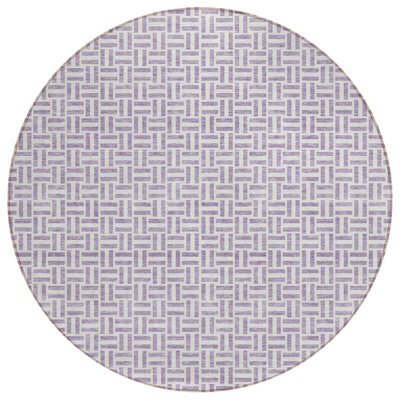 Machine Washable Indoor/ Outdoor Chantille Contemporary Casual Rug