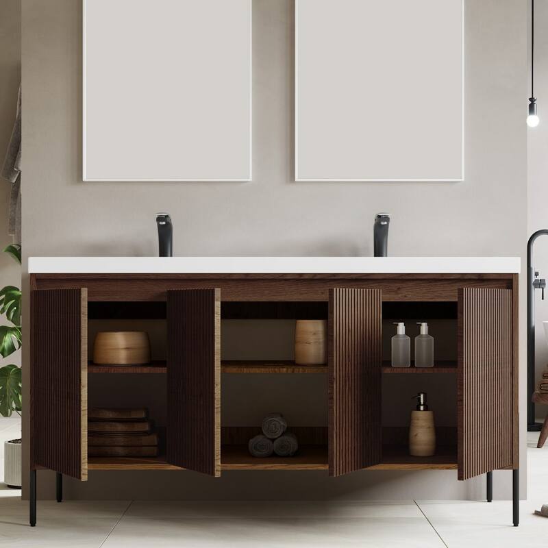 Ripple 60" Bathroom Vanity Set