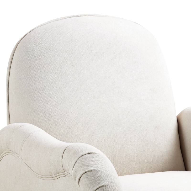 Accent Chair With Metal Gold Legs,Snowflake fabric Armchair,Single Sofa Chair for Living Room Bedroom