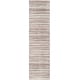 preview thumbnail 20 of 23, Ajax Modern Striped Area Rug 2'7" x 10' Runner - Grey/Cream