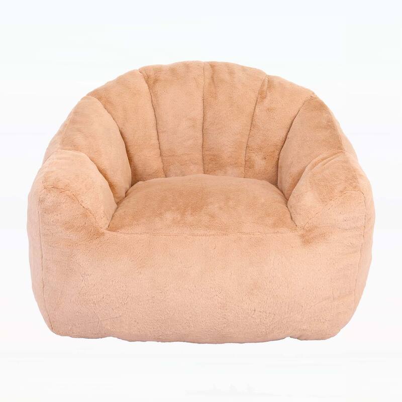 Comfy Bean Bag Sofa Chair with Armrests for Ultimate Relaxation in Living Room and Bedroom