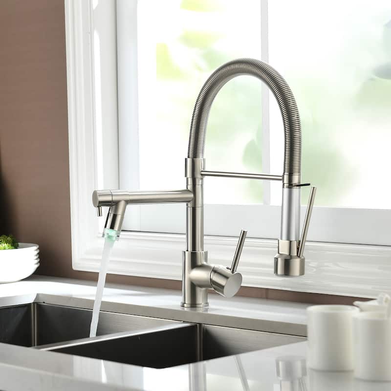 Single Hole Pull Out Kitchen Faucet