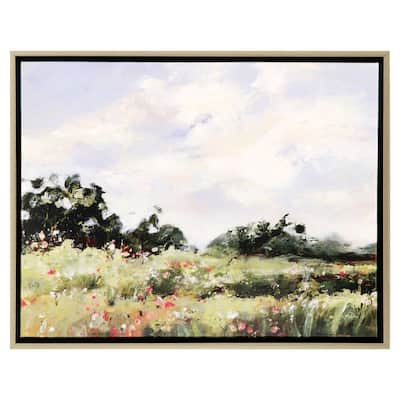 Wild Flower Meadow - Giclee on Canvas