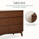 preview thumbnail 17 of 20, Evolur Loft Antilia Mid-Century Double Dresser