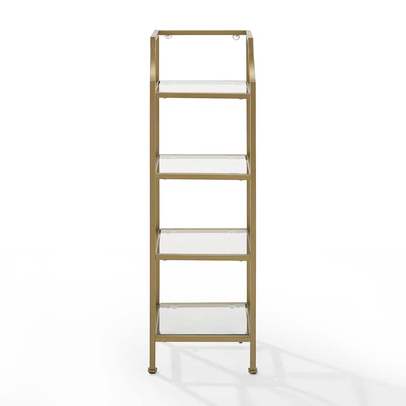 Crosley Aimee Short Etagere - 12.5"W x 12.5"D x 40"H