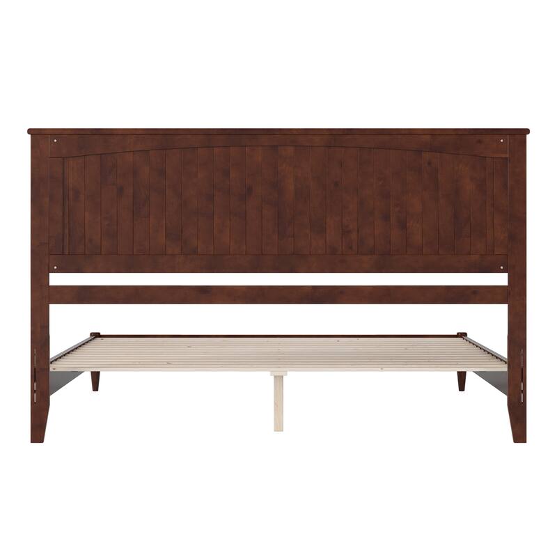 Naples Solid Wood Low Profile Platform Bed