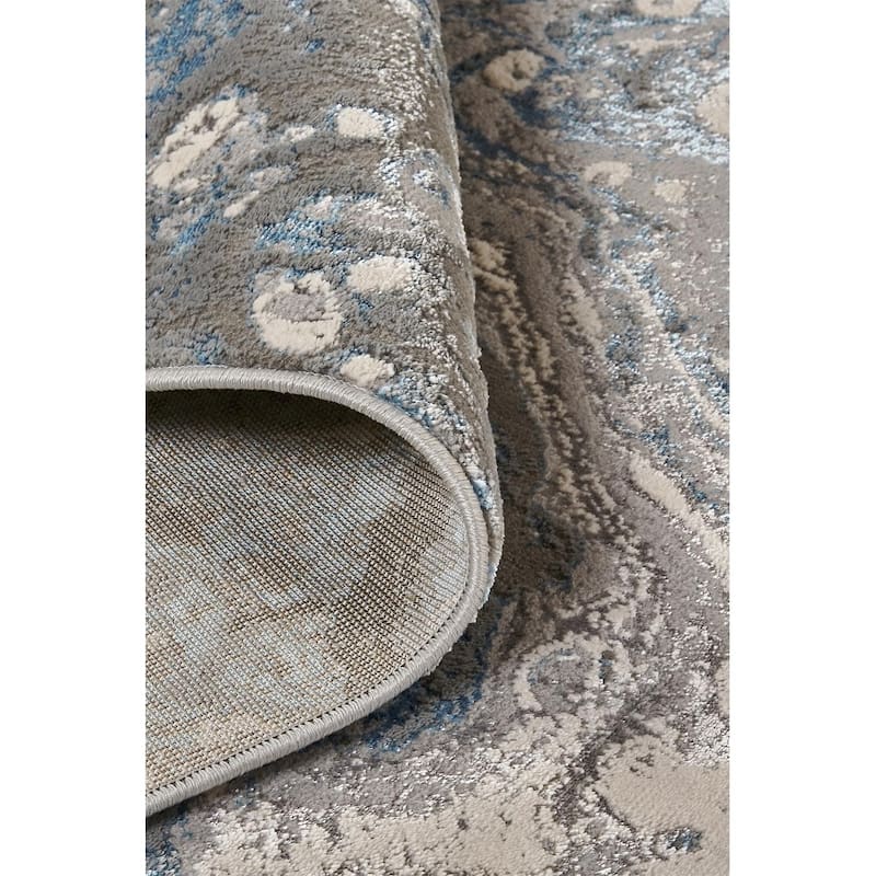 Grand Bazaar Aurelian Machine Made Watercolor Modern Area Rug