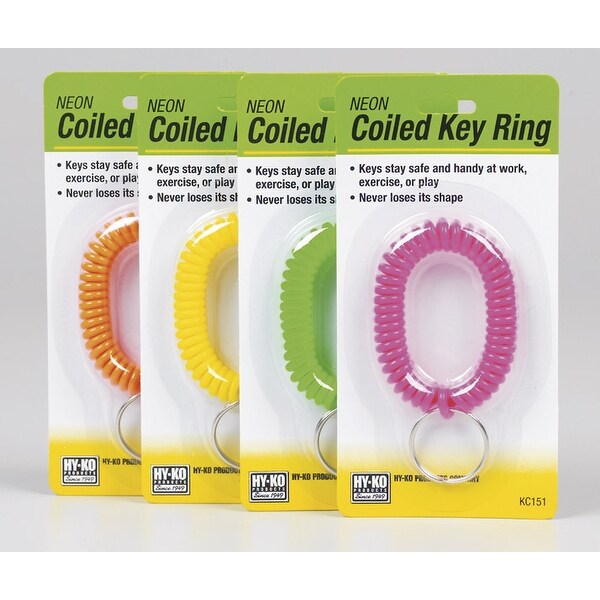 Shop Hy Ko Kc151 Key Holder Wrist Coil 7 8 Quot Solid Brass