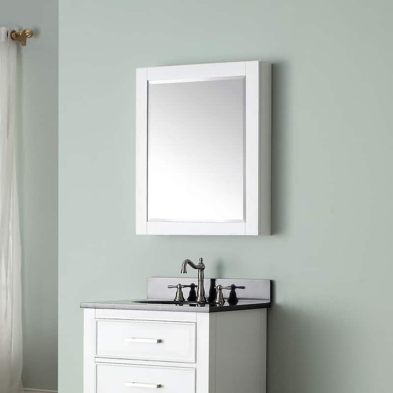 Avanity 24 in. Mirror Cabinet - 24"W x 30"H - White