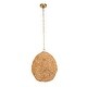 preview thumbnail 5 of 6, Uttermost Kauri 1 Light Wooden Bead Pendant - N/A