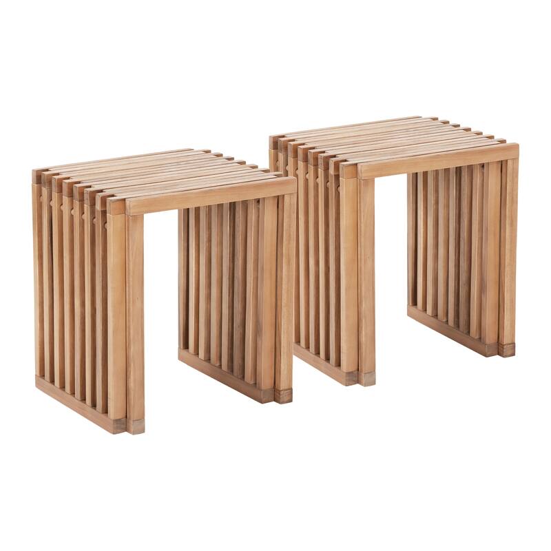 Riviera Extendable Stool Natural - Natural