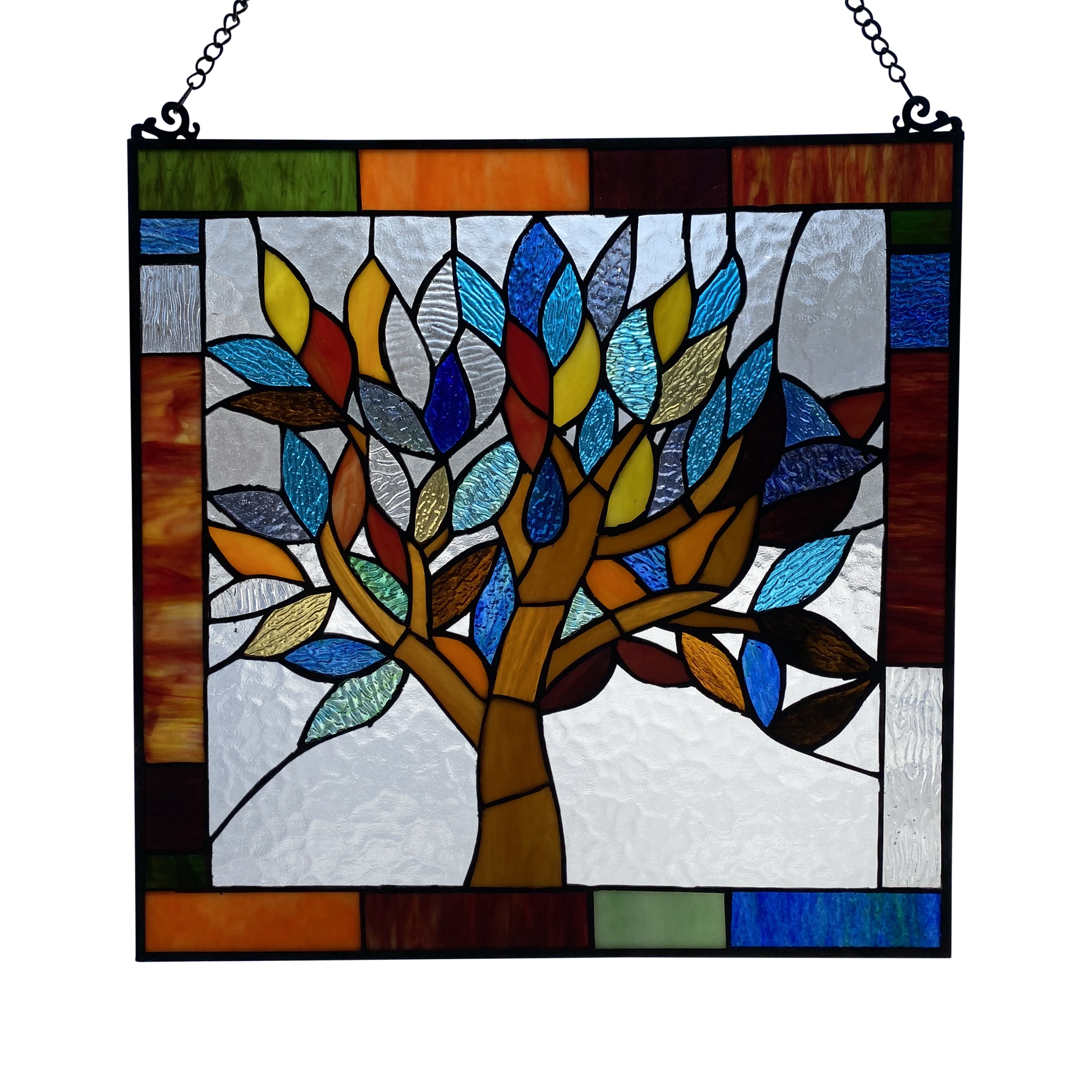 Seasons Stained Glass Panels Bed Bath & Beyond