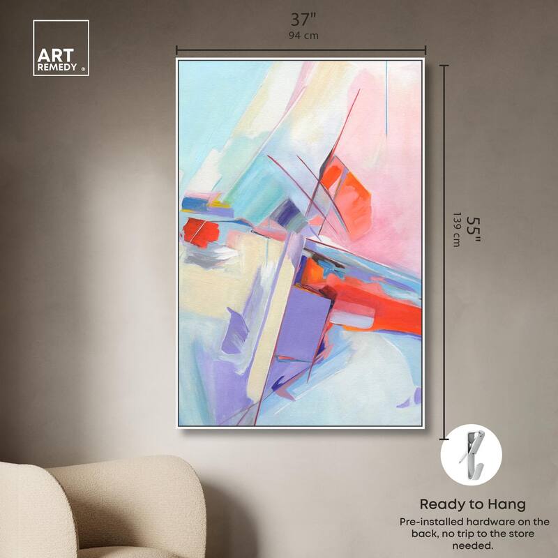 Give Joy II Canvas by Art Remedy