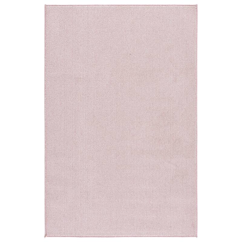 SAFAVIEH River Alcie Contemporary Solid Rug - 4' x 6' - Pink/Ivory