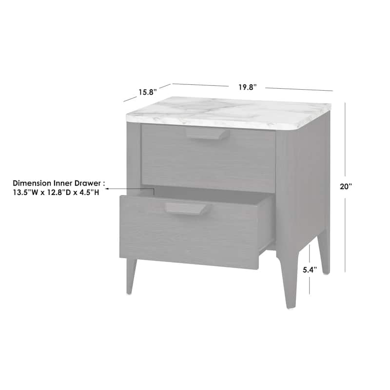 Simple Living Keely Nightstand