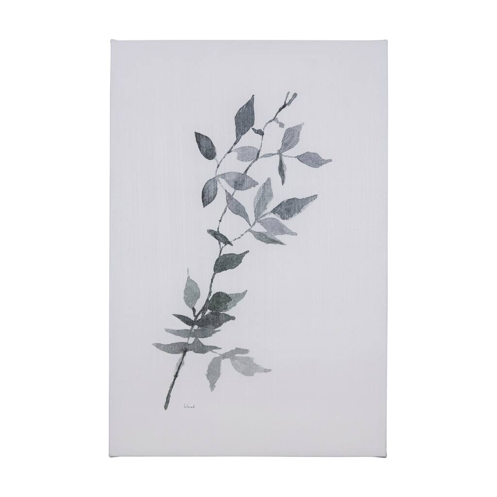Leaf Shadow I (40 x 60 ) Canvas Art Print
