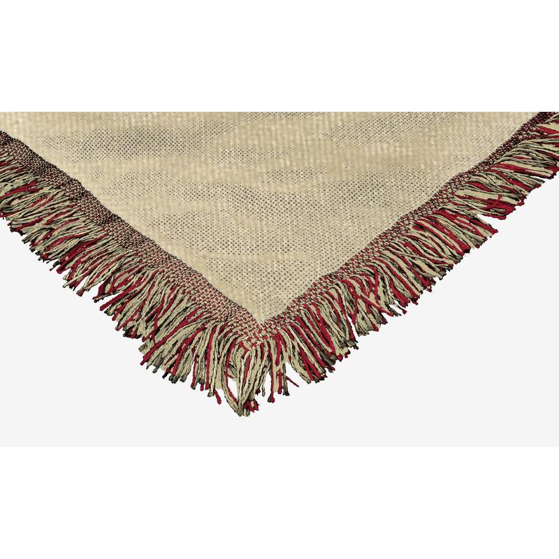 NCAA Mapping Jacquard Throw Blanket