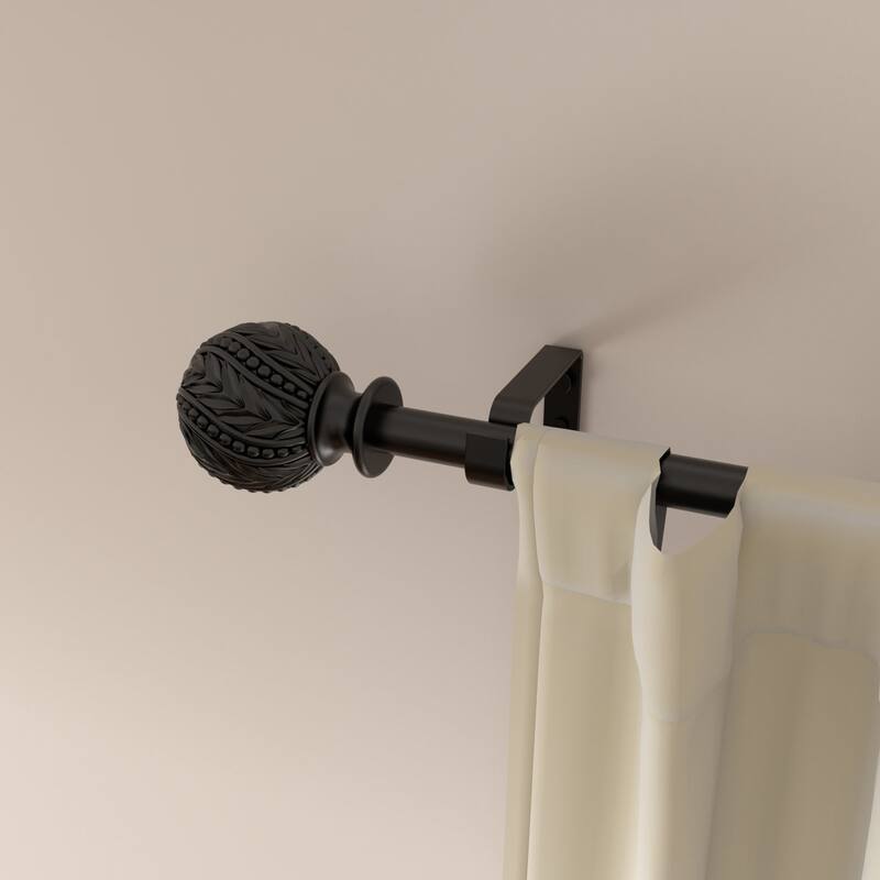Modern Farmhouse Extendable Curtain Rod with Final Set