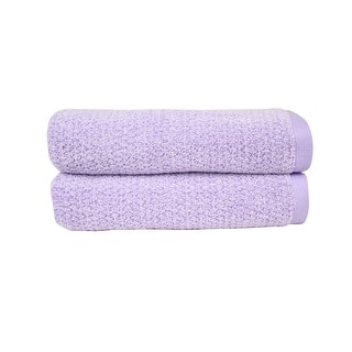  Everplush Diamond Jacquard 6 Pieces Bath Towel Set, Navy Blue :  Home & Kitchen