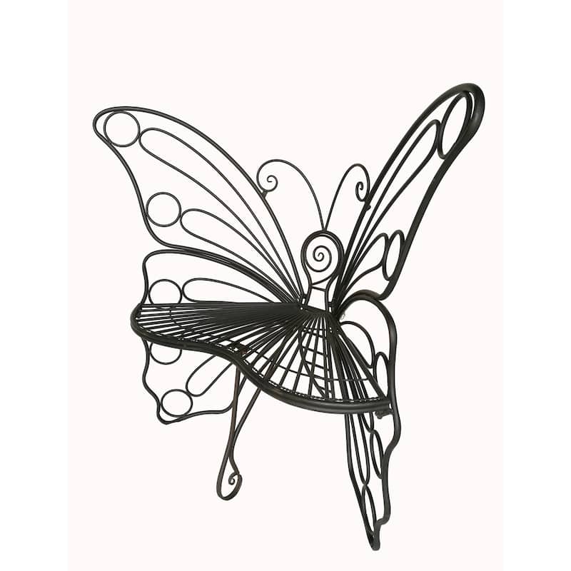 Antique Black Butterfly Chair