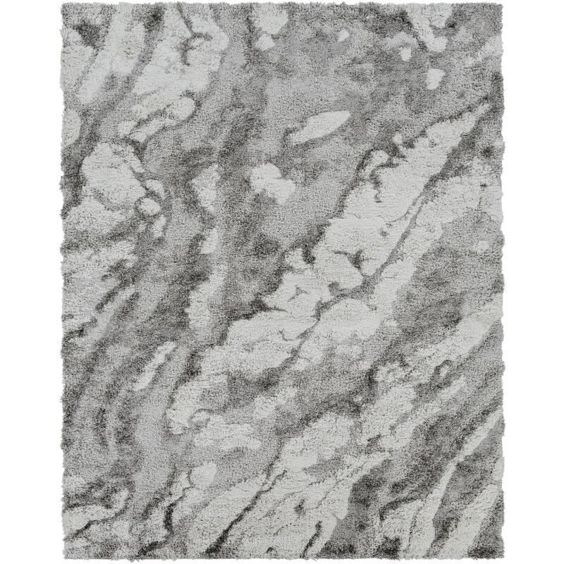 Livabliss Alta Shag Scandinavian Abstract Area Rug