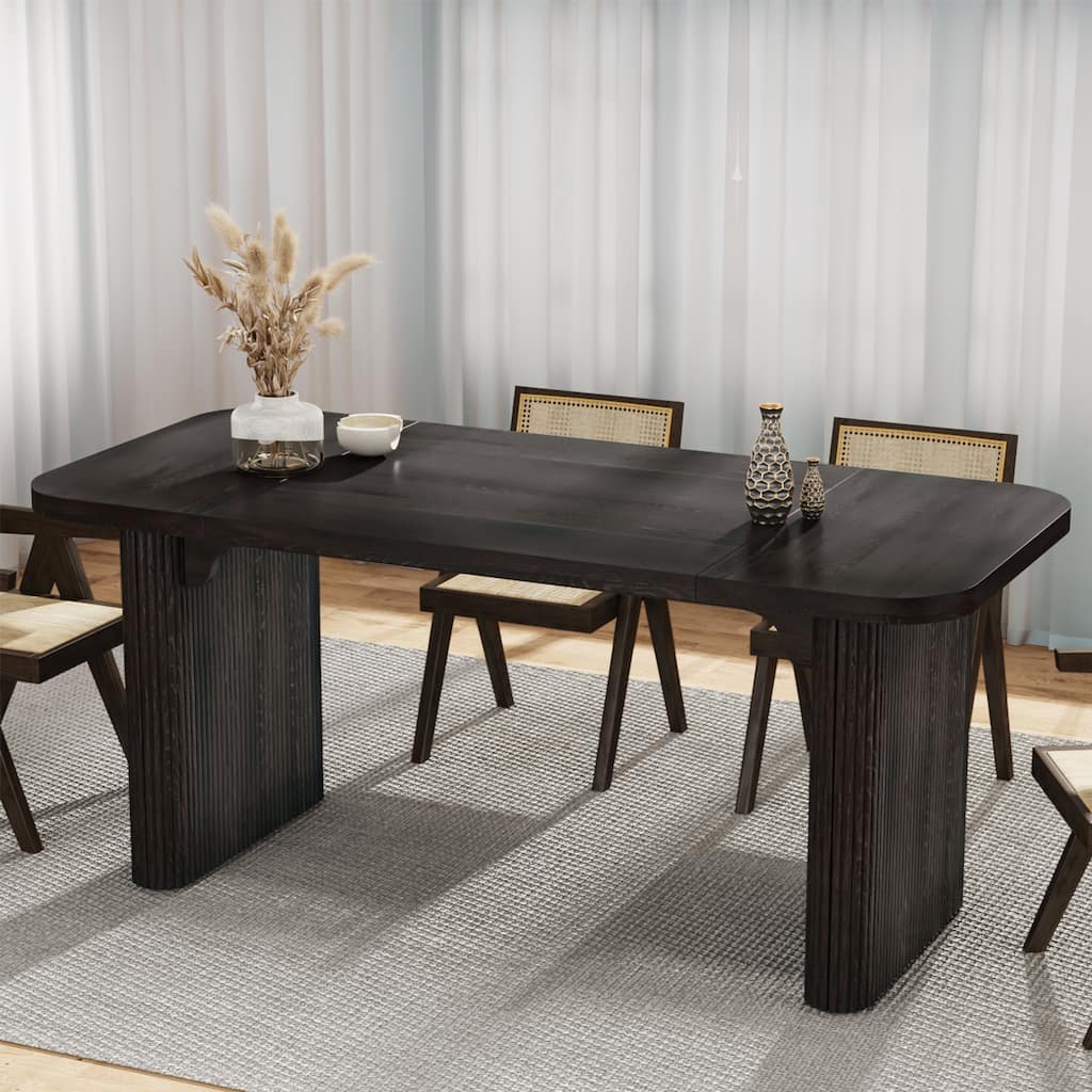 62.99'' W Modern Executive Desk Simple Computer Desk with Engineered Wood Top and Legs