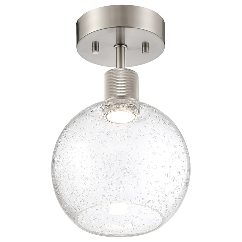 Port Nine Burgundy LED Semi-Flush Light - Dedicated LED