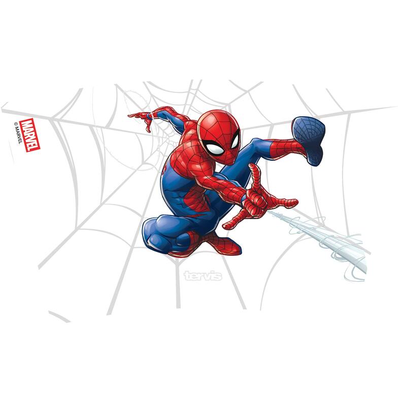Tervis Marvel Spider-Man Web-Swinging Collection Made in USA Double Walled Insulated Travel Tumbler, Classic - 16oz - 4pk