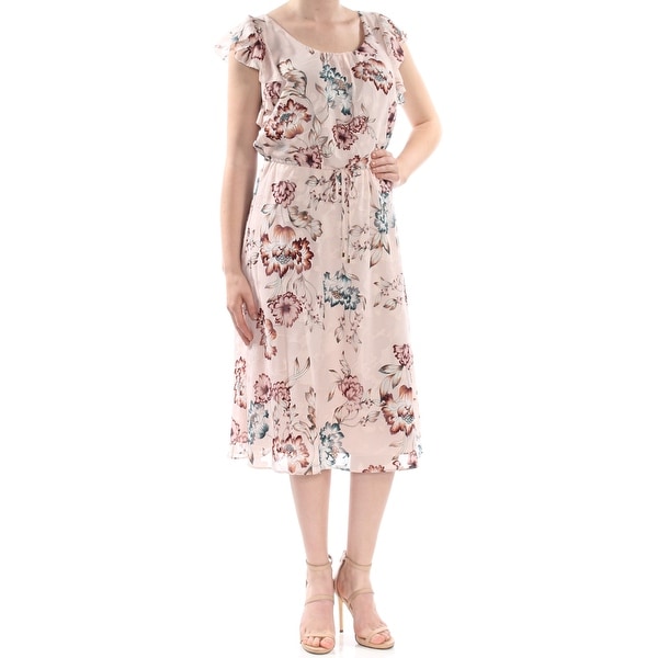 ralph lauren floral jacquard dress