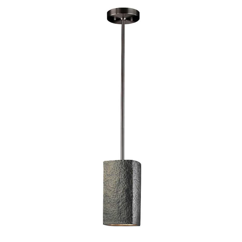 Justice Design Group Rectangle Pendant - Rigid Stem