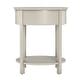 preview thumbnail 47 of 55, Fillmore 1-Drawer Oval Wood Shelf Accent End Table by iNSPIRE Q Modern
