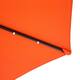 Ainfox 10ft Patio Umbrella with Lights Outdoor Solar Umbrella