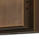 preview thumbnail 2 of 9, Modern Glam LED Flush Mount Textured Glass Wall Sconce Accent Bedroom Lighting - W4.7" x H9.1"