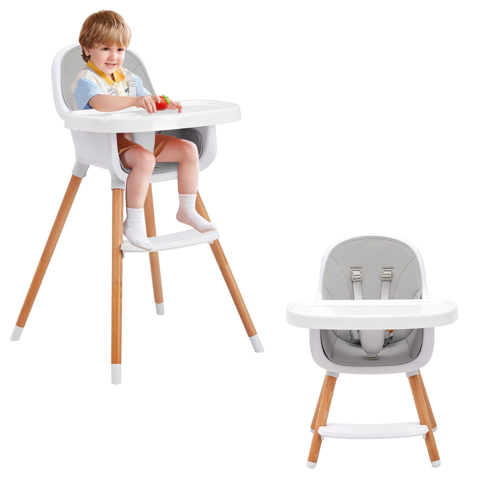 4 in 1 High Chair Baby Eat and Grow Convertible High Chair On Sale Bed Bath Beyond 37980817