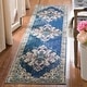 preview thumbnail 6 of 23, SAFAVIEH Madison Anny Boho Medallion Distressed Area Rug 2' x 8' Runner - Navy/Grey - Runner