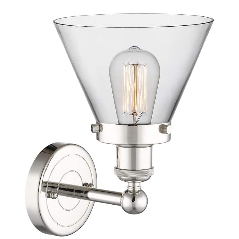 Innovations Lighting 616-1W-12-8 Cone Sconce Cone 12" Tall Wall Sconce