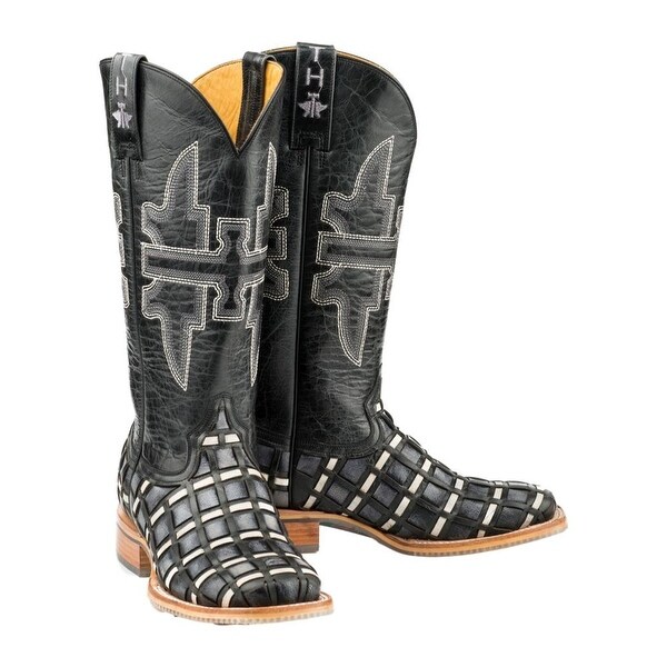 tin haul checkered boots