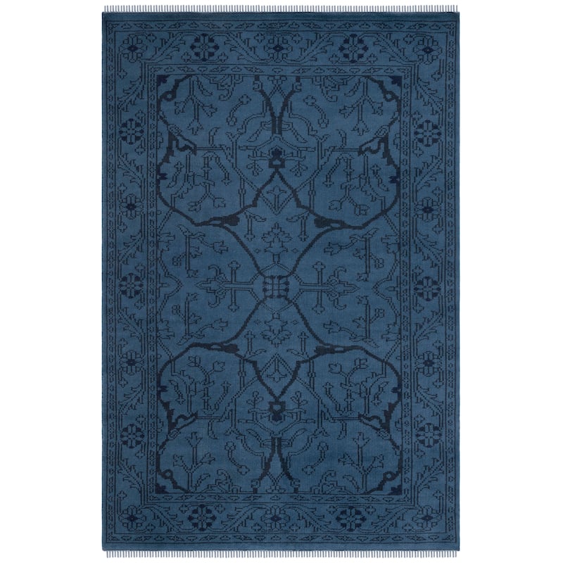 SAFAVIEH Couture Hand-Knotted Voula Market Raoufa Wool Rug