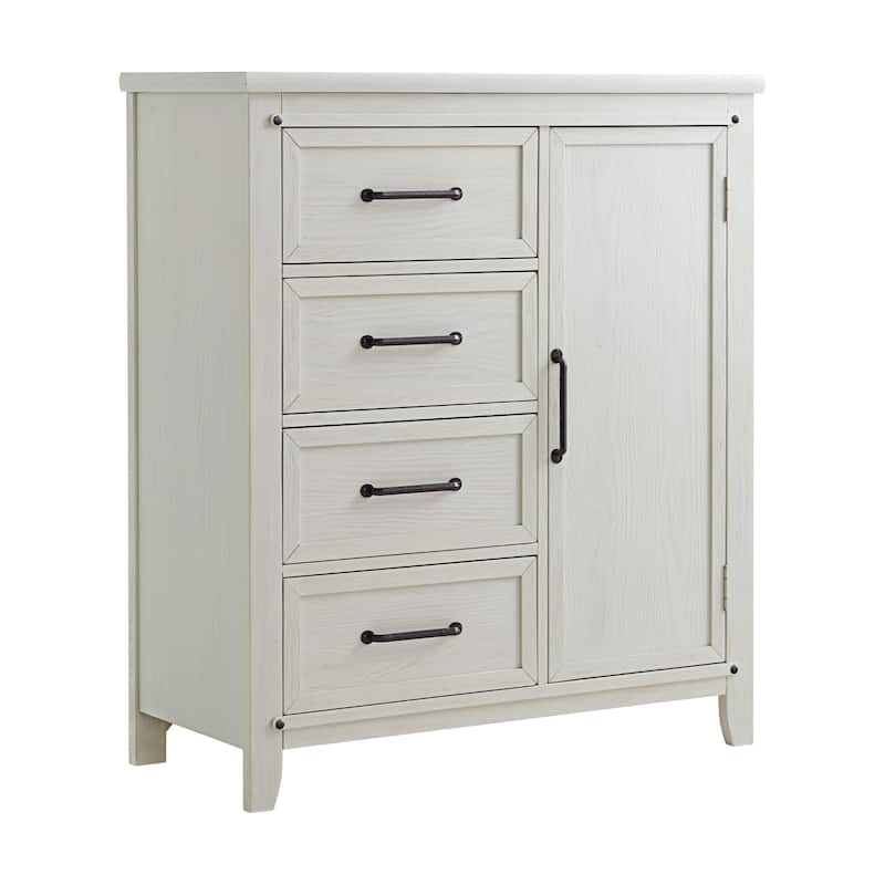 Soho Baby Ellison Chifferobe - Rustic White