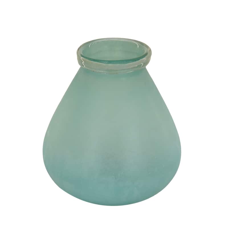 National Tree Company 9 in. HGTV Home Collection Medium Colored Buried Vase - 9 in - Blue - Glass