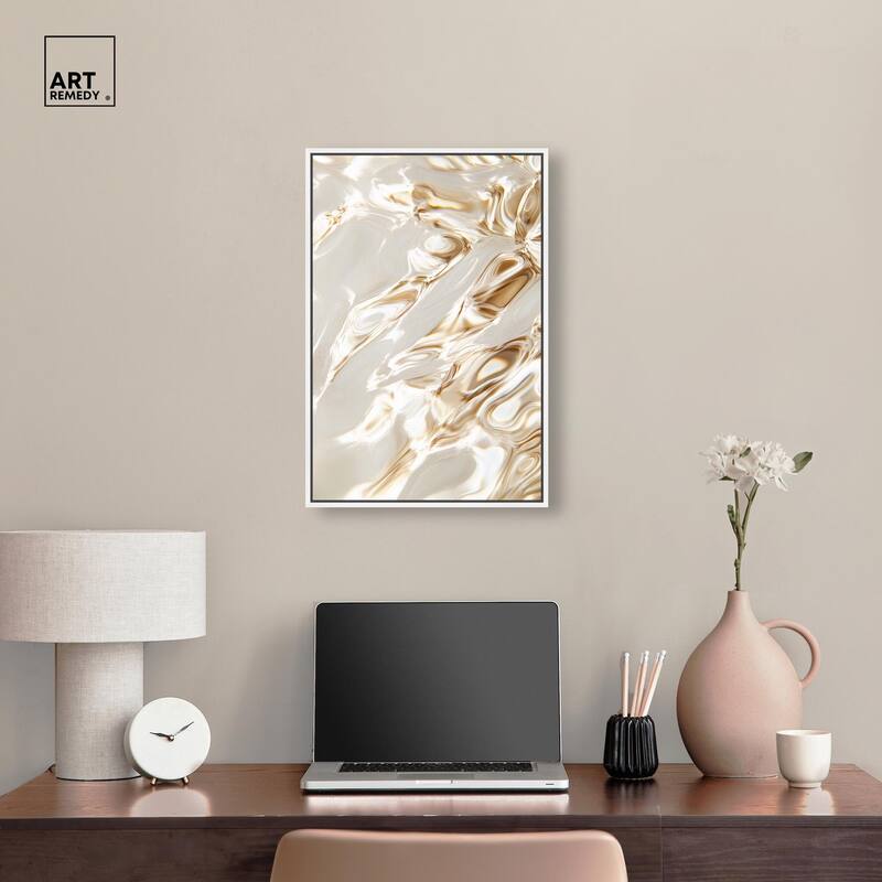 Light Reflections II Canvas by Art Remedy