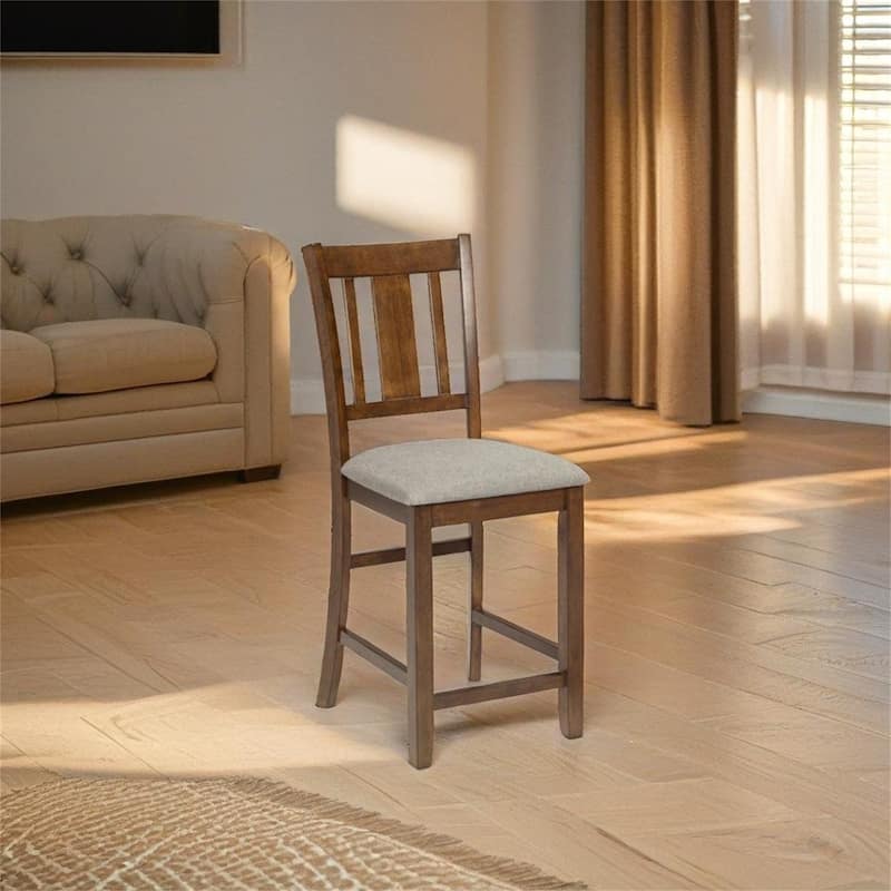 Kitchen Chair with Padded Seat Set for 4