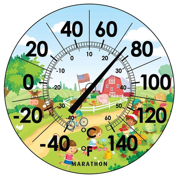 https://ak1.ostkcdn.com/images/products/is/images/direct/884451394e8b118c49603fb08e674adaa03ea2de/12%22-Indoor-Outdoor-Dial-Thermometer---Farm-Scene.jpg?impolicy=medium