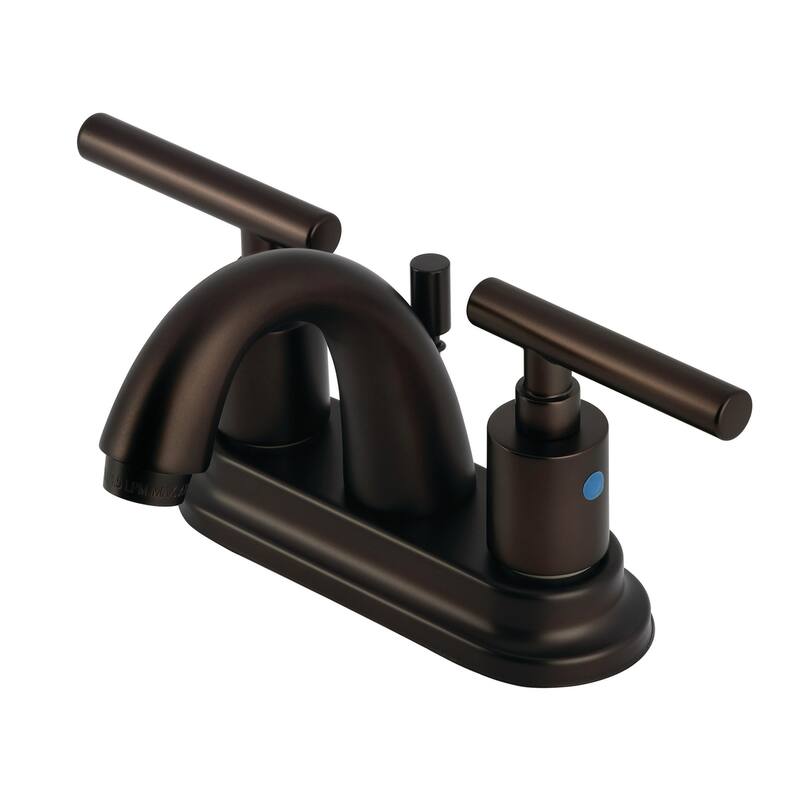 Kingston Brass FB561.CML Manhattan 1.2 GPM Centerset Bathroom Faucet - Oil Rubbed Bronze