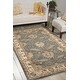 preview thumbnail 11 of 33, Nourison Hand-tufted Wool Persian Vine and Bloom Area Rug 8' x 10'6" - Blue