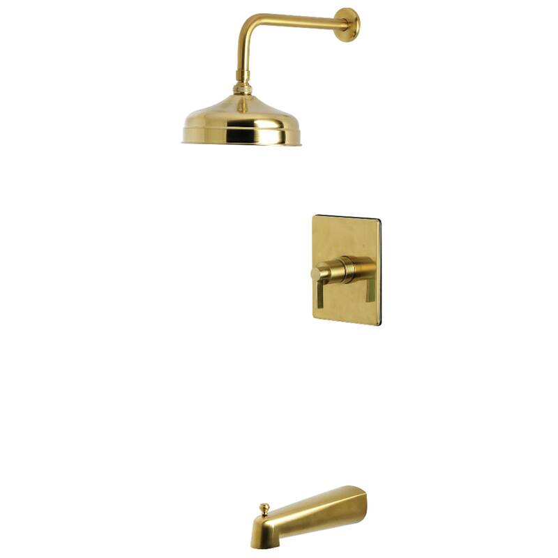 Kingston Brass NuvoFusion Single-Handle Pressure Balanced Tub and Shower Faucet