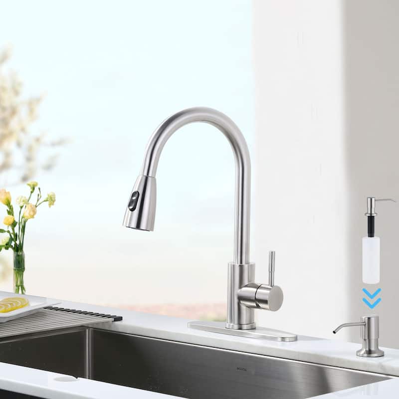 WOWOW Soap Dispenser for Kitchen Sink - N/A