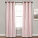preview thumbnail 6 of 146, Lush Decor Grommet Sheer Panel Pair with Insulated Blackout Lining