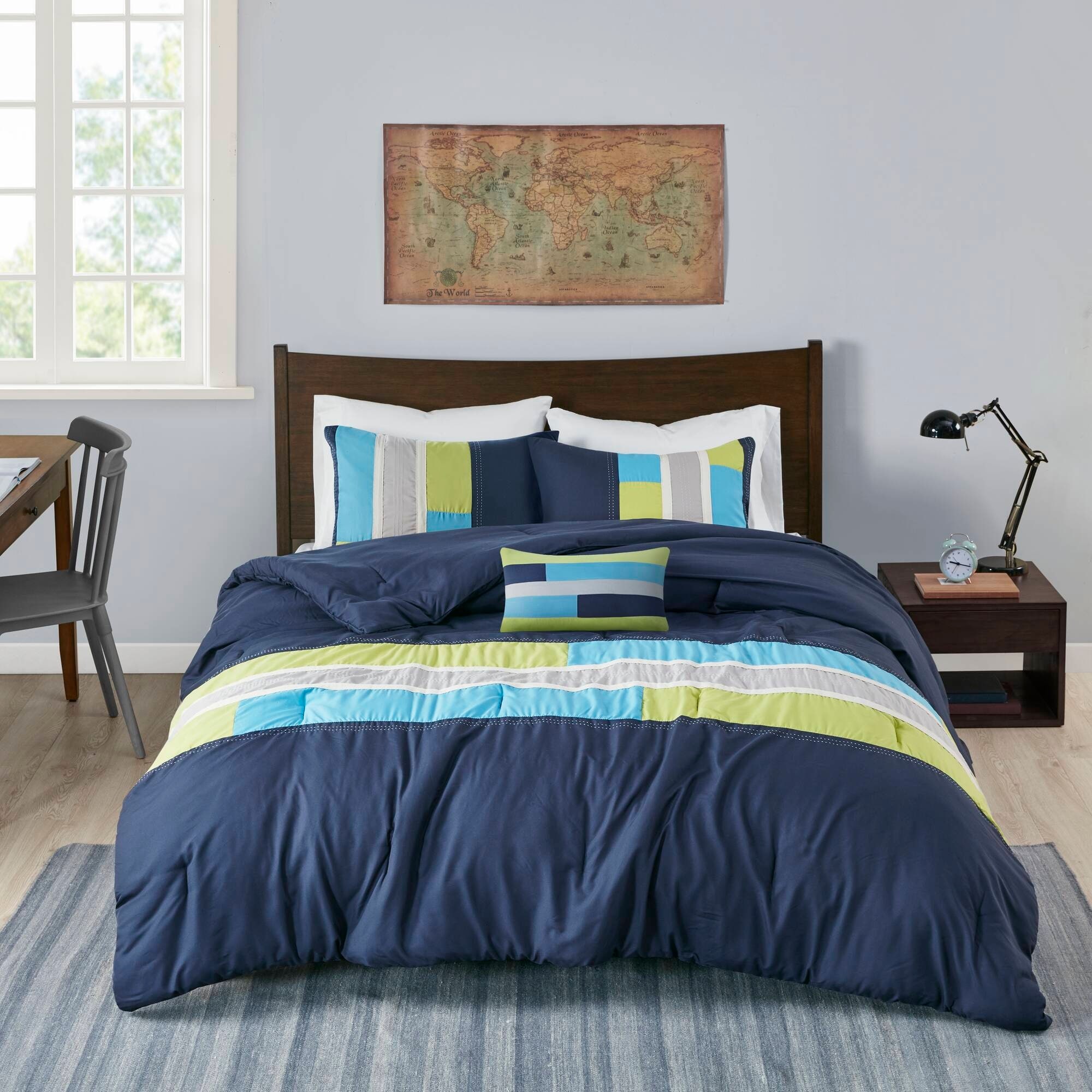 VCNY Home Micromink Sherpa Comforter Set Bed Bath Beyond 20009733